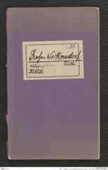 Seite 1, Tagebuch "Groß-Weikersdorf | Wetzdorf (hinten!), Tulln, Kiblitz" (NHMW-PRAE-BBB-32)